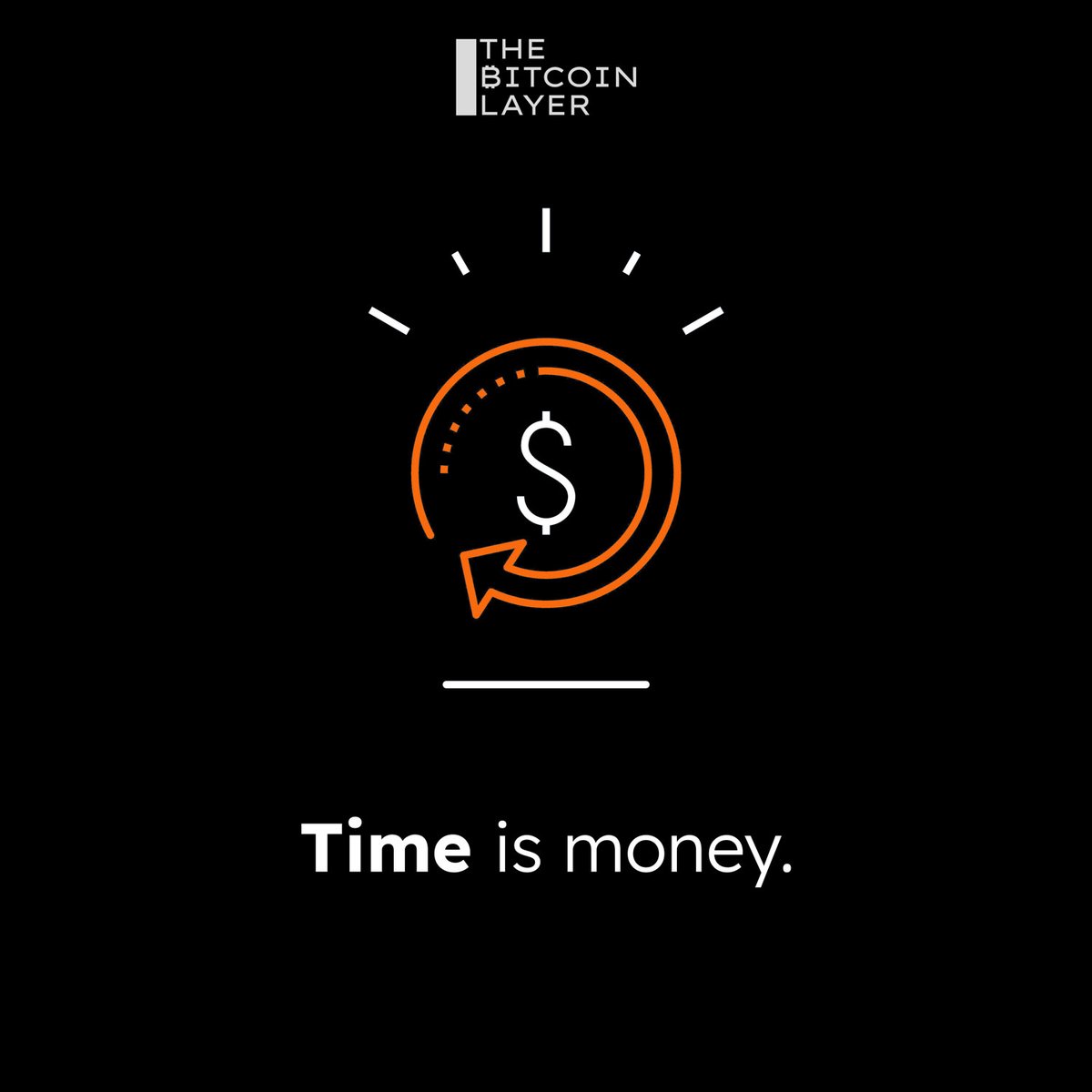 Time is money marketing graphic